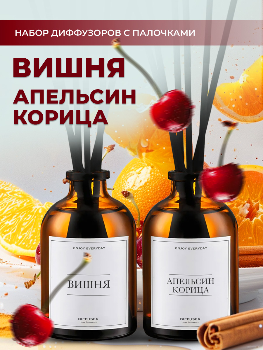 Аромадиффузоры AROMASTERY, 50 мл, 2шт