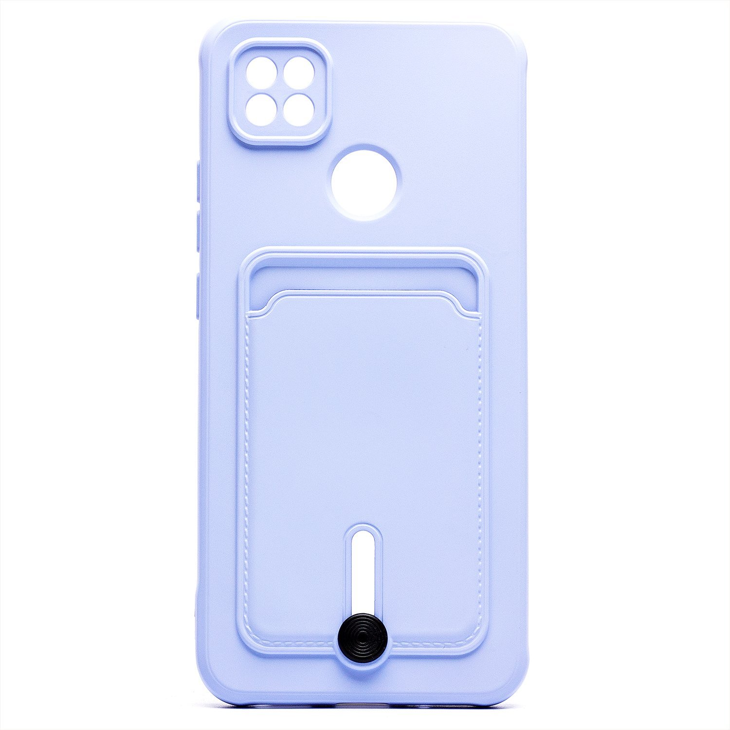 

Чехол Xiaomi Redmi 9C (M2006C3MG, M2006C3MNG) силиконовый с картхолдером №4 light purple, Фиолетовый, Xiaomi M2006C3MG