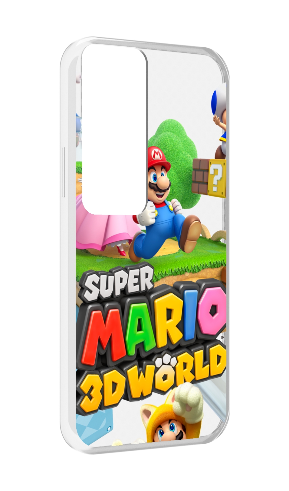 

Чехол MyPads Super Mario 3D World для Tecno Pova Neo 2, Прозрачный, Tocco