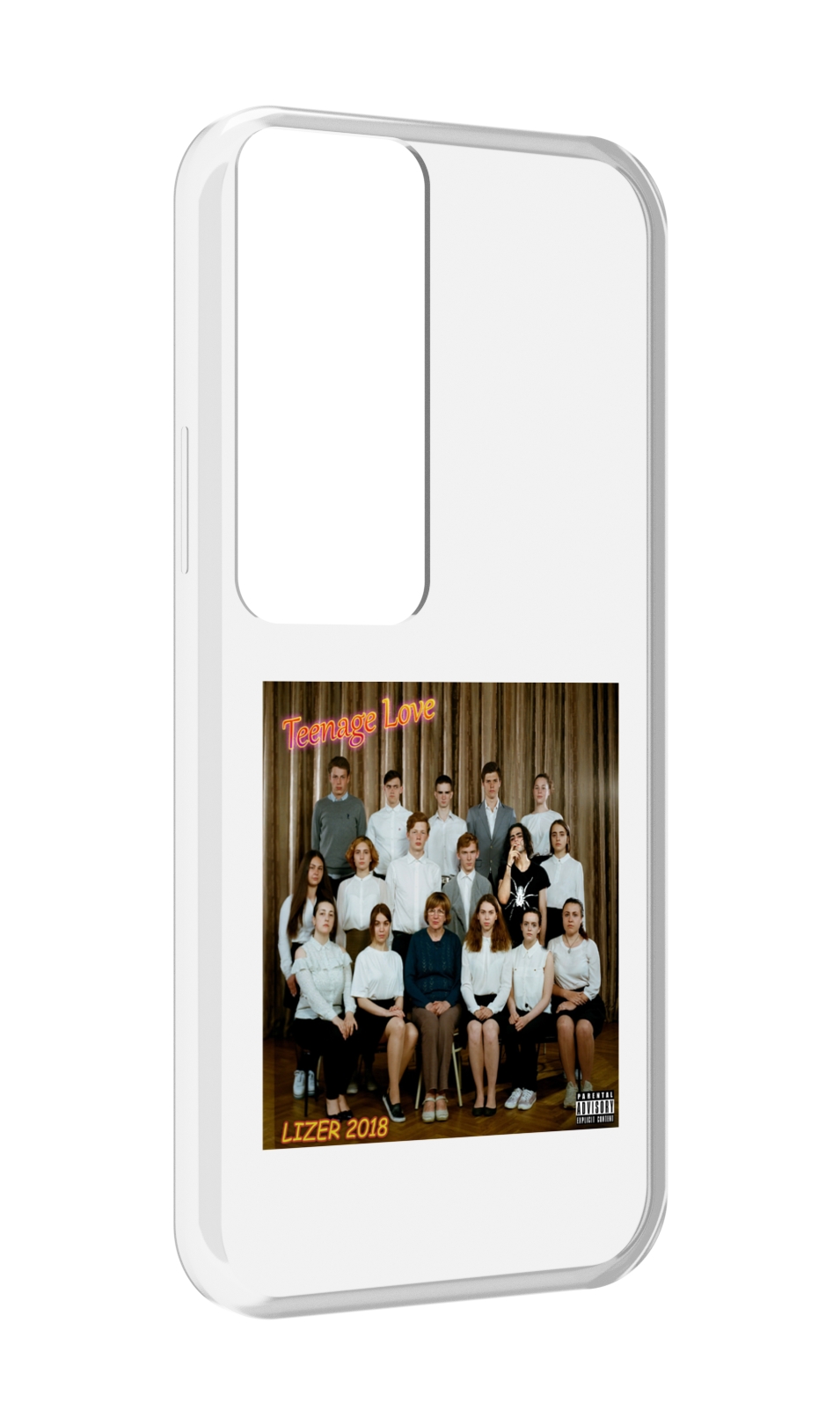 

Чехол MyPads Teenage Love LIZER для Tecno Pova Neo 2, Прозрачный, Tocco