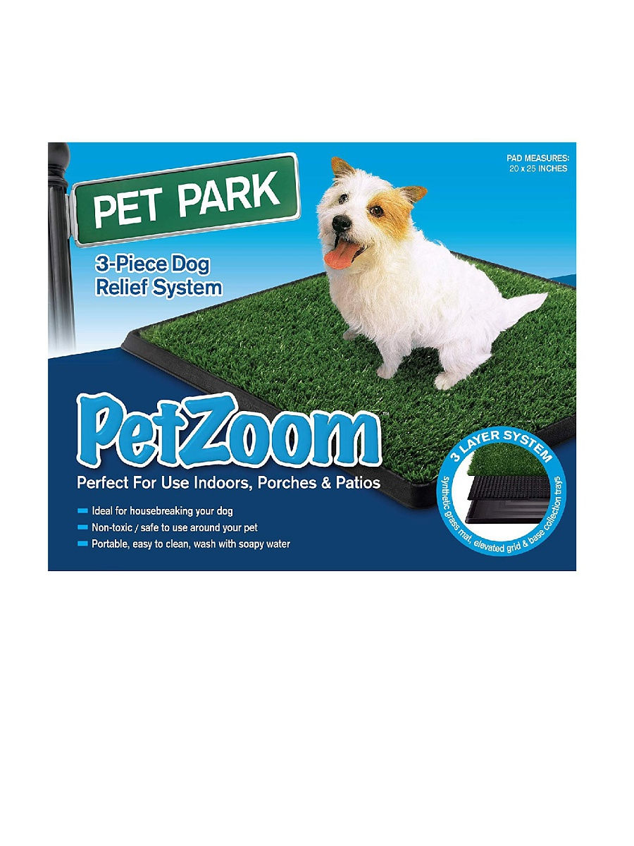 Туалет для собак мелких и средних пород Pet Park с травкой