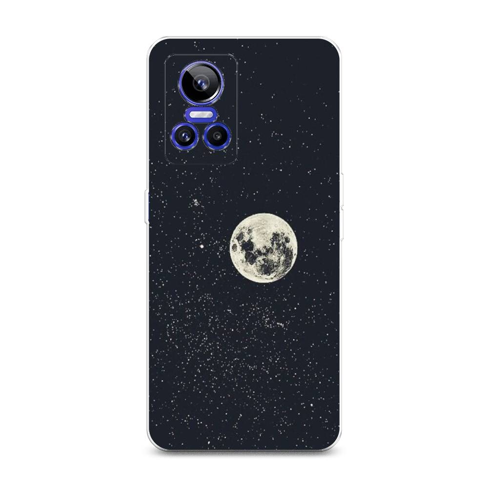 

Чехол на Realme GT Neo 3 "Полнолуние", Красный, 259050-2