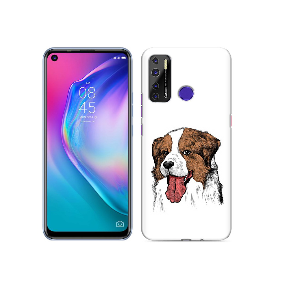 

Чехол MyPads Tocco для Tecno Camon 15 бетховен, Прозрачный, Tocco