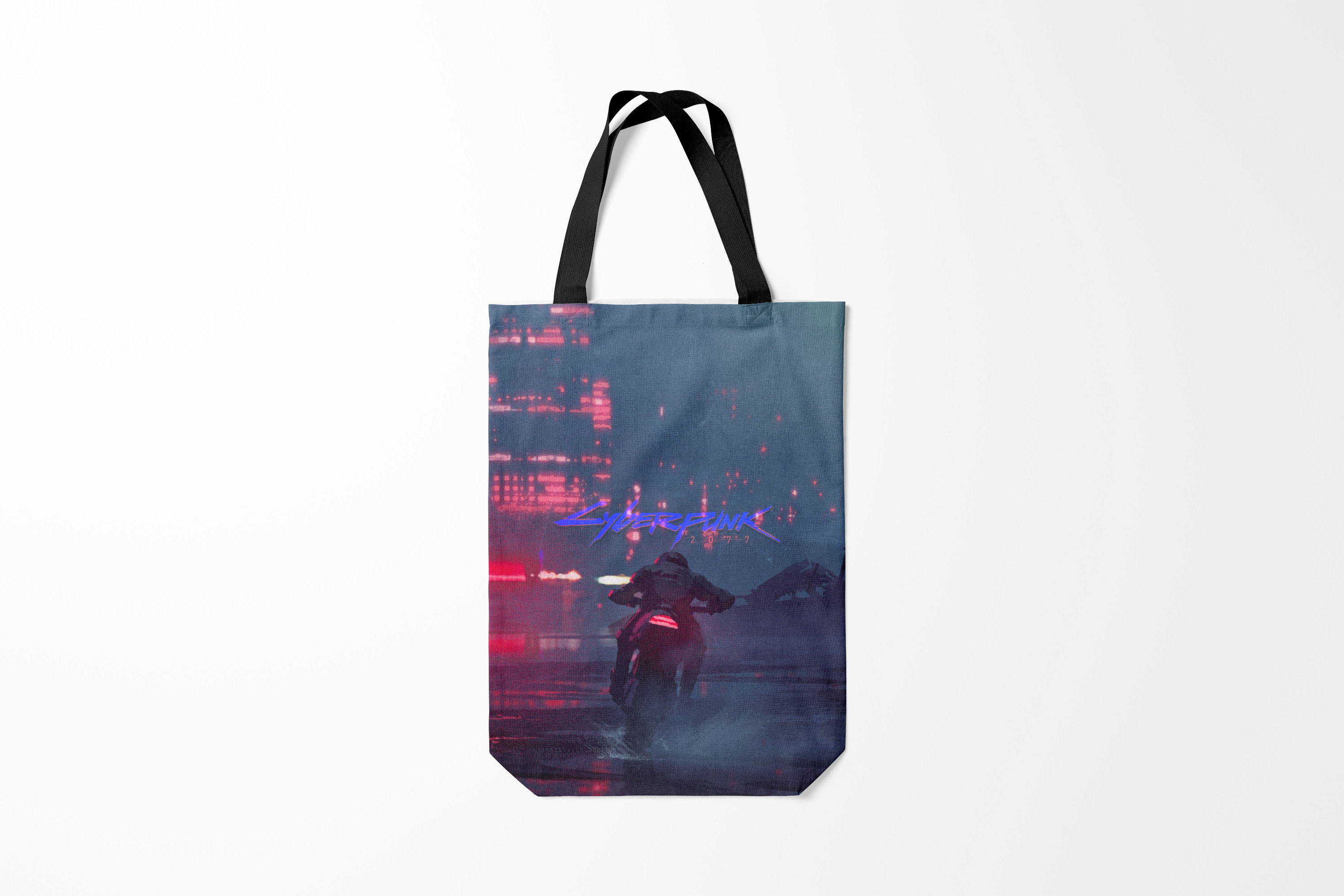 

Сумка шoппер унисекс Burnettie Cyberpunk 2077 Futurism,, Cyberpunk 2077 Futurism