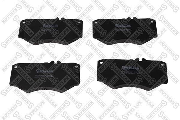 

комплект тормозных колодок Stellox 8501400BSX