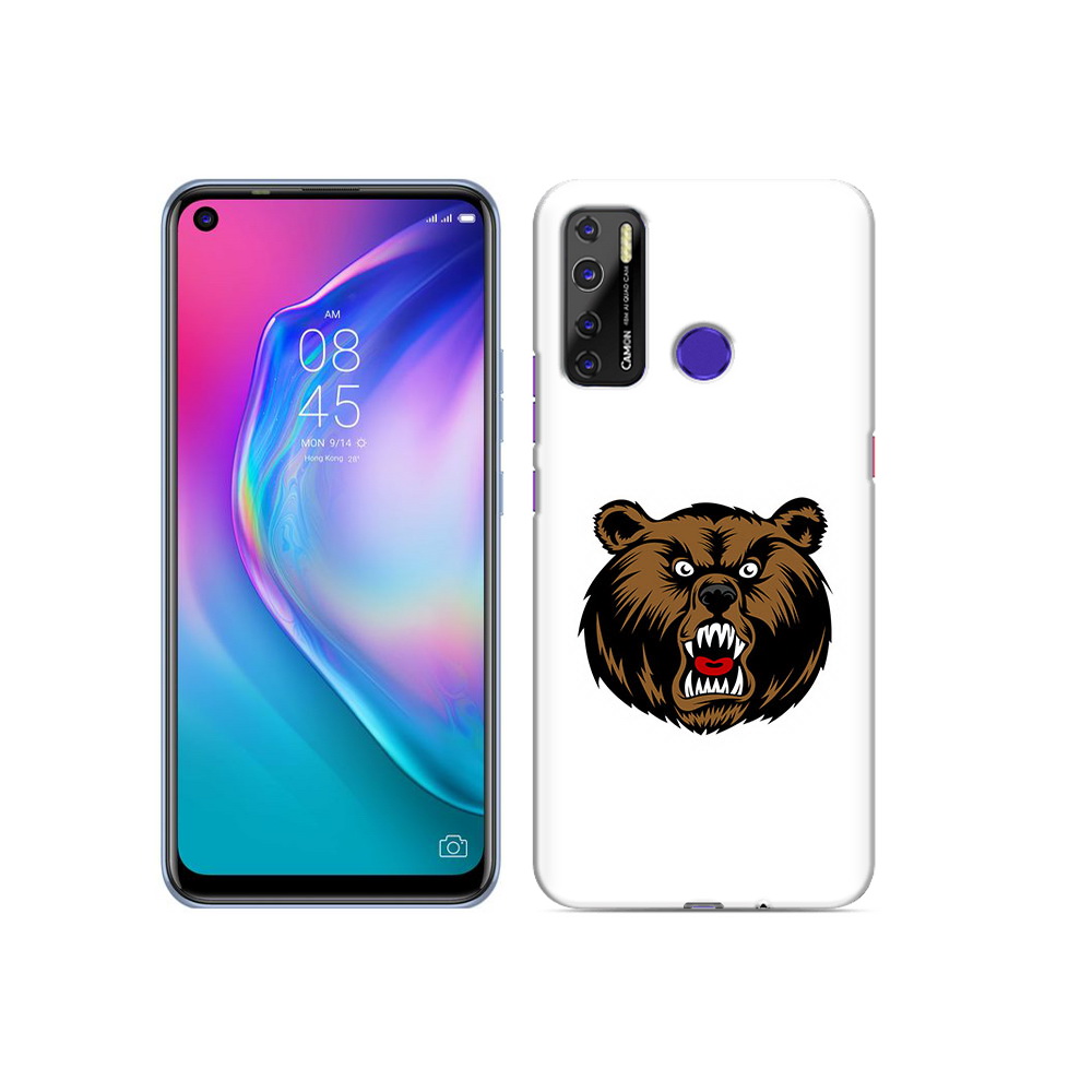 

Чехол MyPads Tocco для Tecno Camon 15 бурый, Прозрачный, Tocco