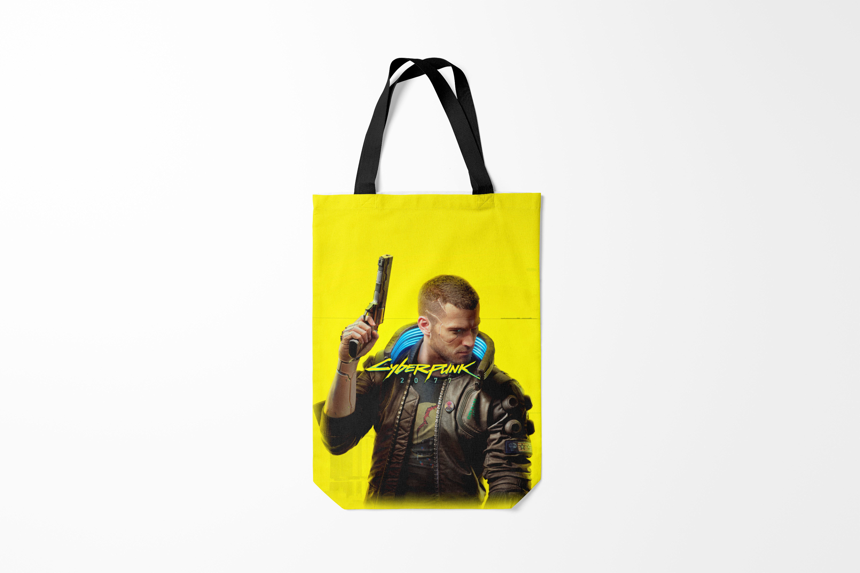 

Сумка шoппер унисекс Burnettie Cyberpunk 2077,, Cyberpunk 2077