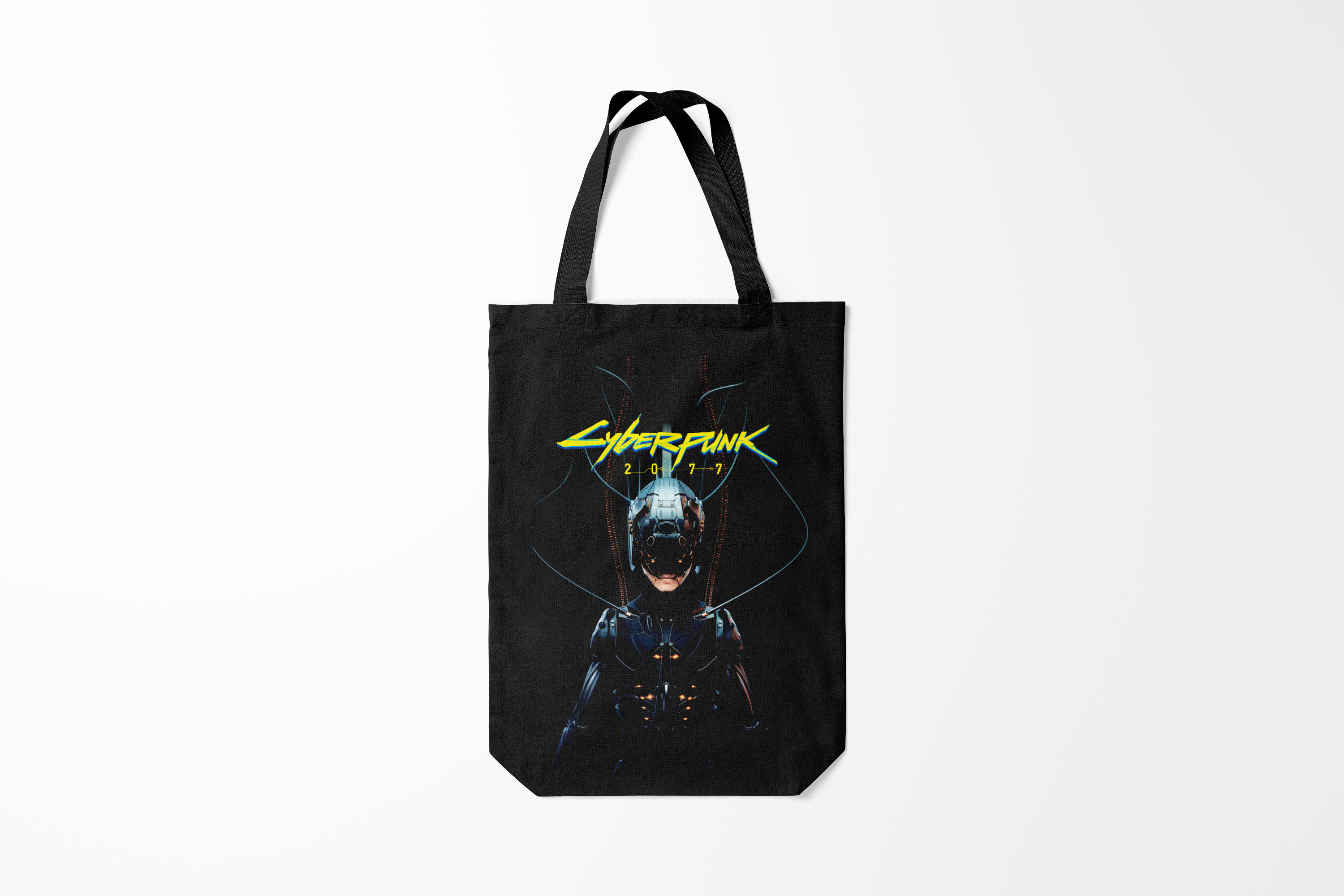 

Сумка шoппер унисекс Burnettie Cyberpunk 2077,, Cyberpunk 2077