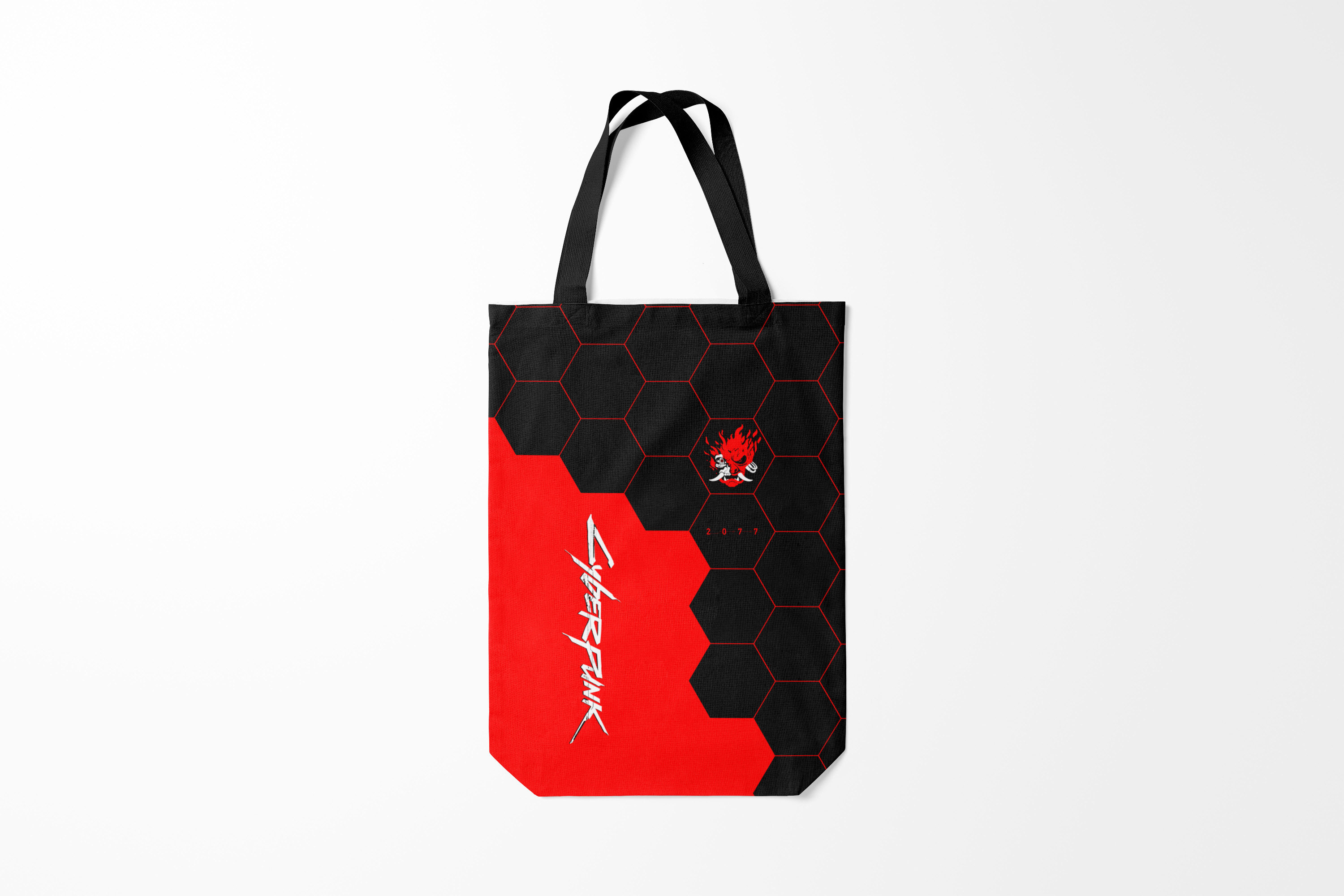 

Сумка шoппер унисекс Burnettie Cyberpunk 2077,, Cyberpunk 2077