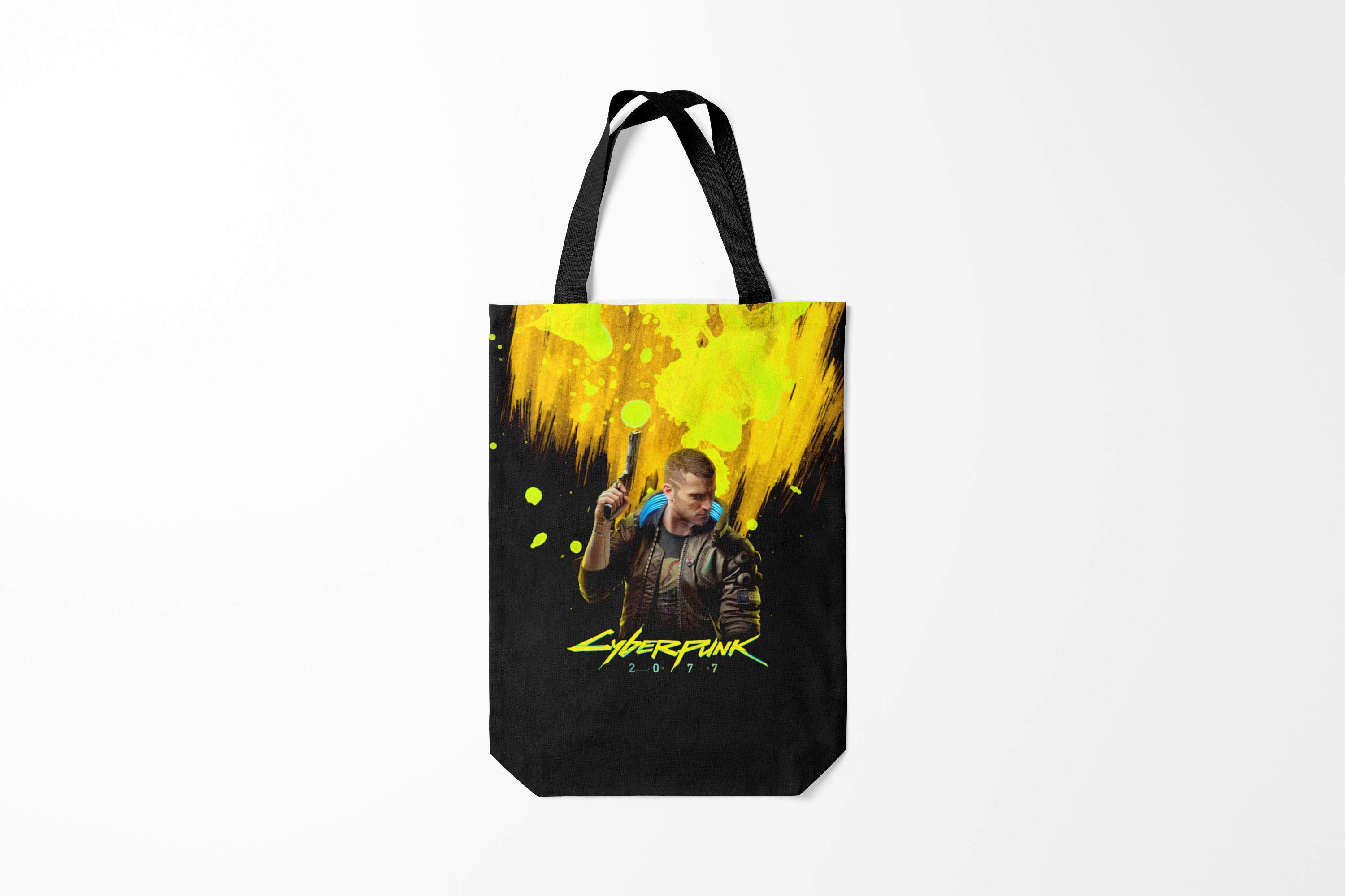 

Сумка шoппер унисекс Burnettie Cyberpunk 2077,, Cyberpunk 2077