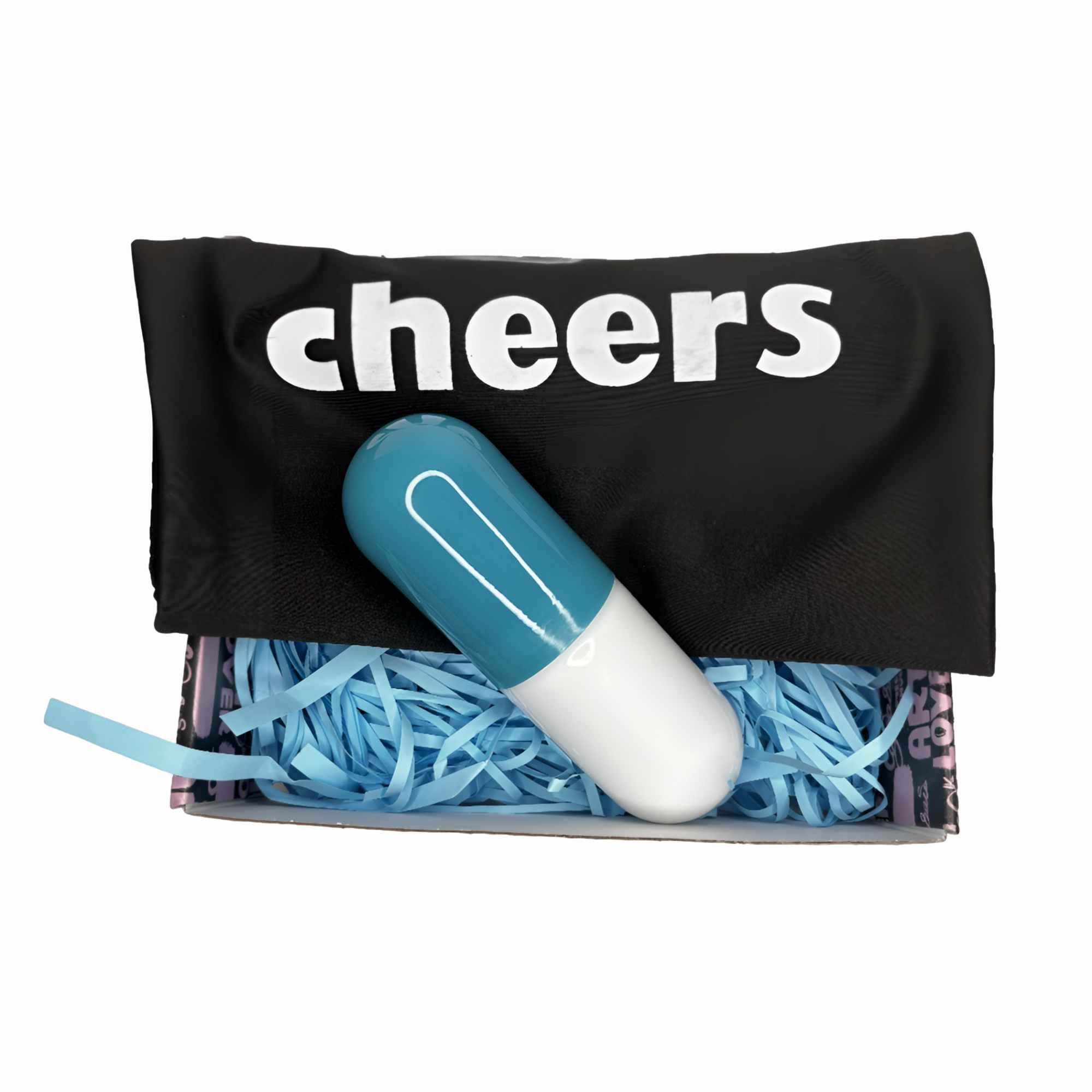 Подарочный набор Belvedere Blue Cheers Зонт-капсула, шоппер, подарочный набор