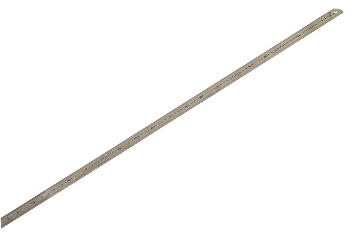 Измерительная металлическая линейка 1000х35 Туламаш 101019 измерительная металлическая линейка туламаш