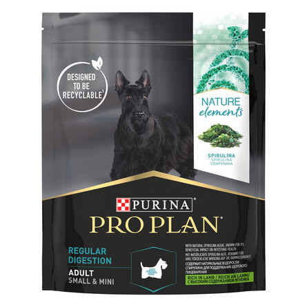 

Сухой корм для взрослых собак мелких пород Pro Plan Nature Elements ягненок, 700 г
