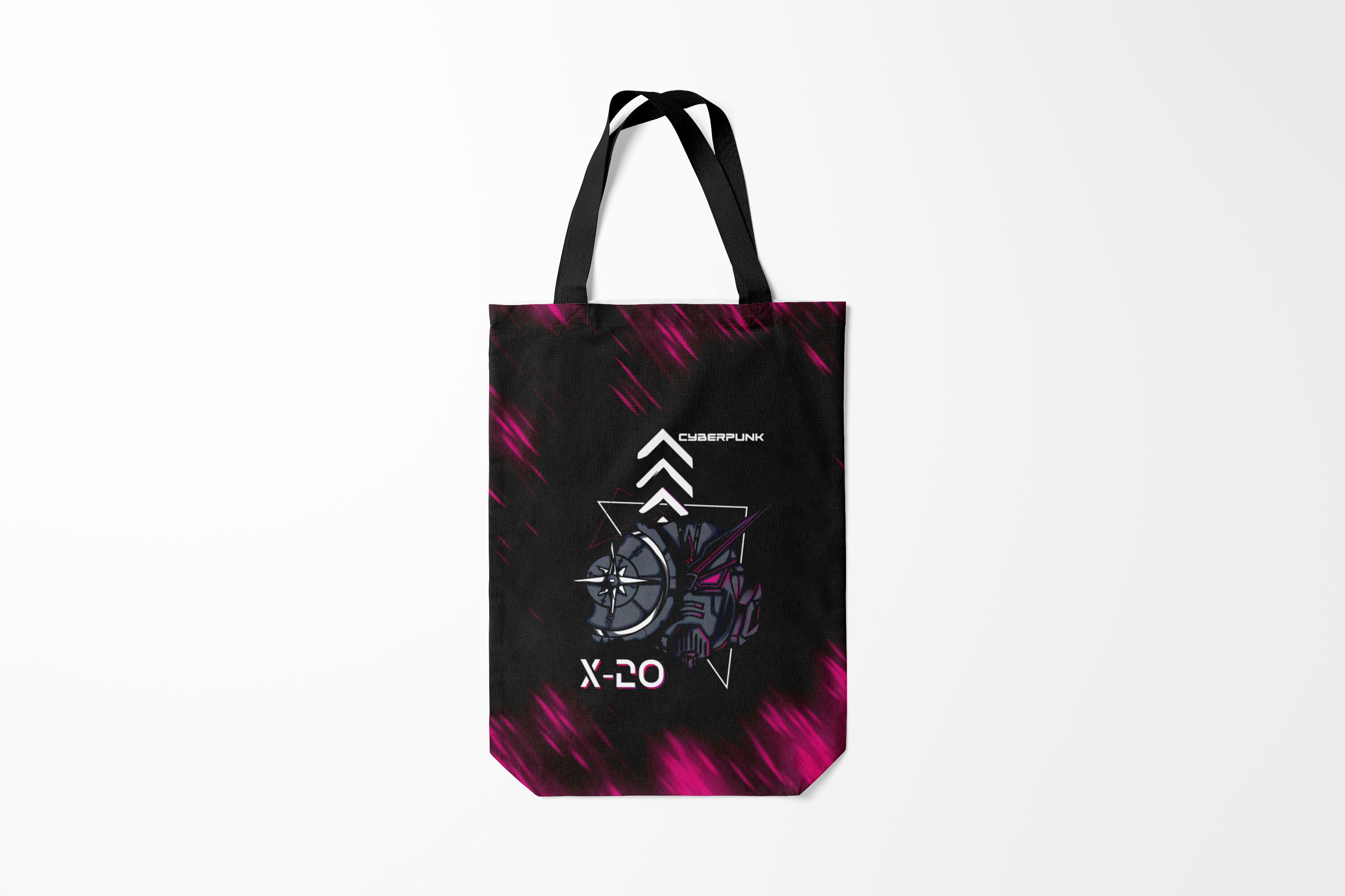 

Сумка шoппер унисекс Burnettie Cyberpunk 2077,, Cyberpunk 2077