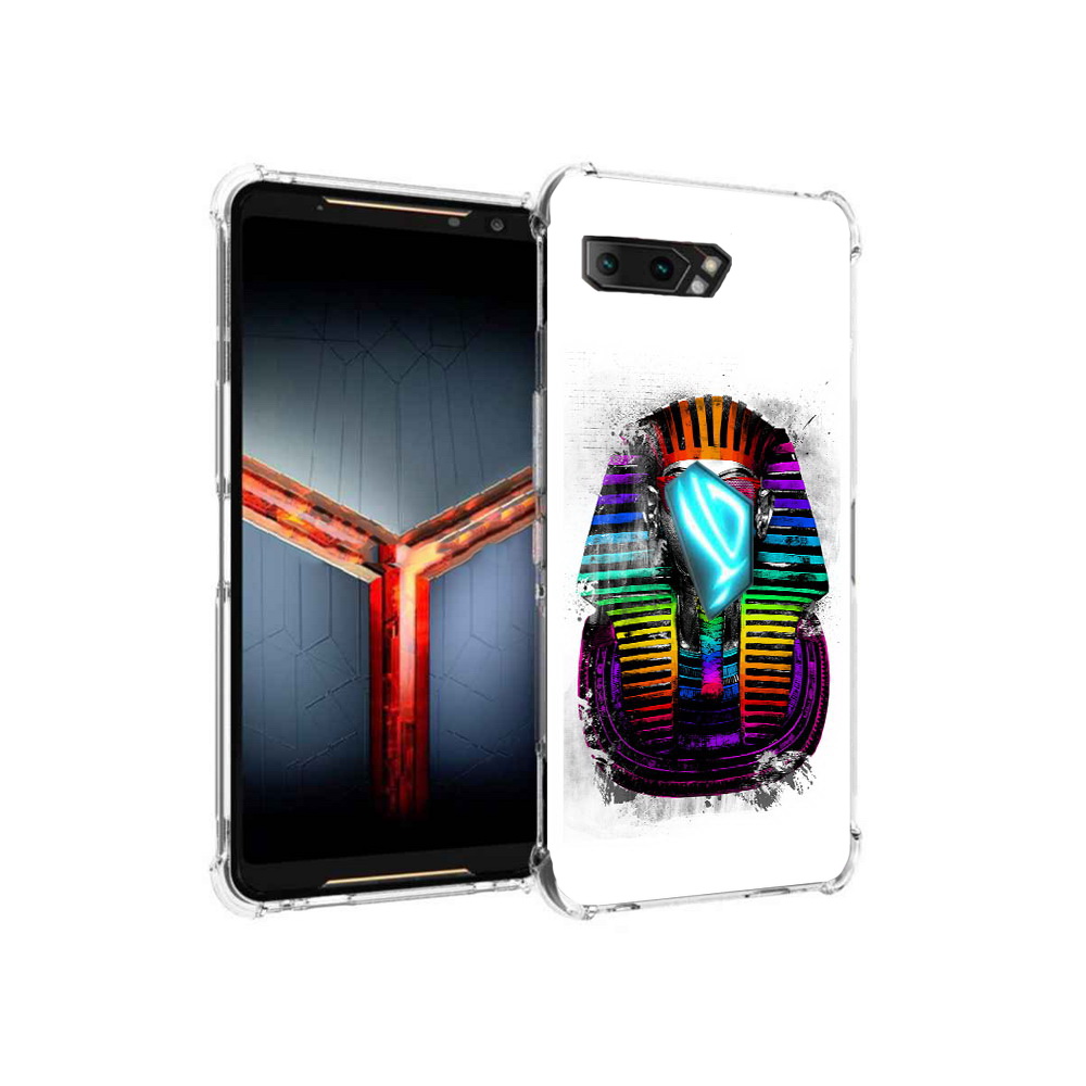 

Чехол MyPads Tocco для Asus ROG Phone 2 модная богиня, Прозрачный, Tocco