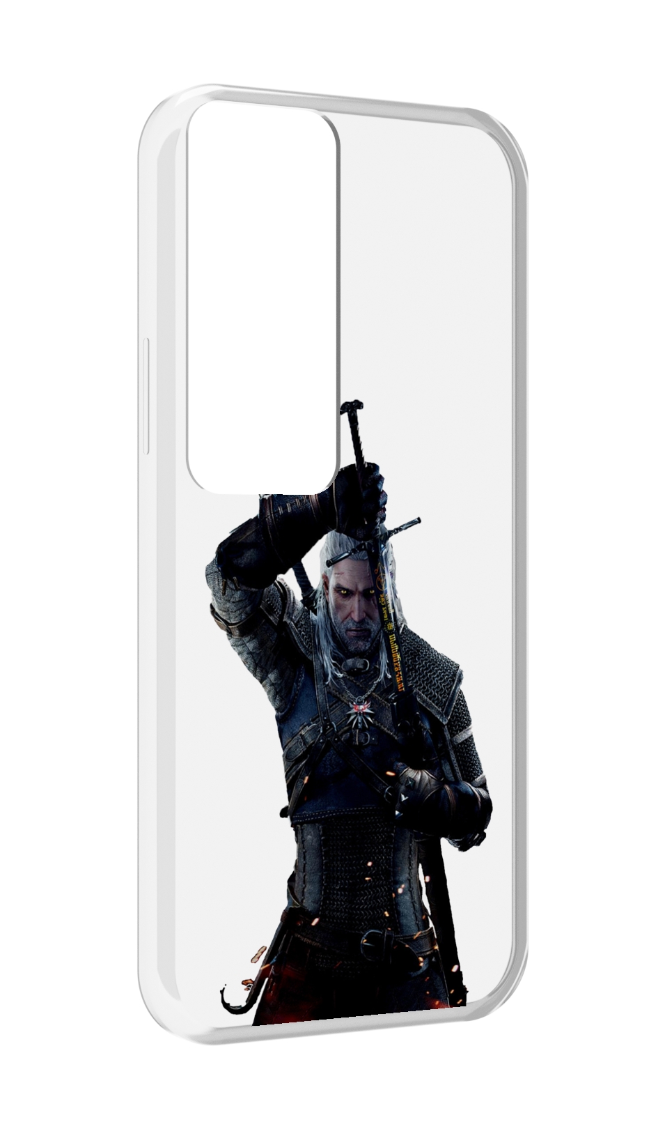 

Чехол MyPads The-Witcher-3-Ведьмак для Tecno Pova Neo 2, Прозрачный, Tocco