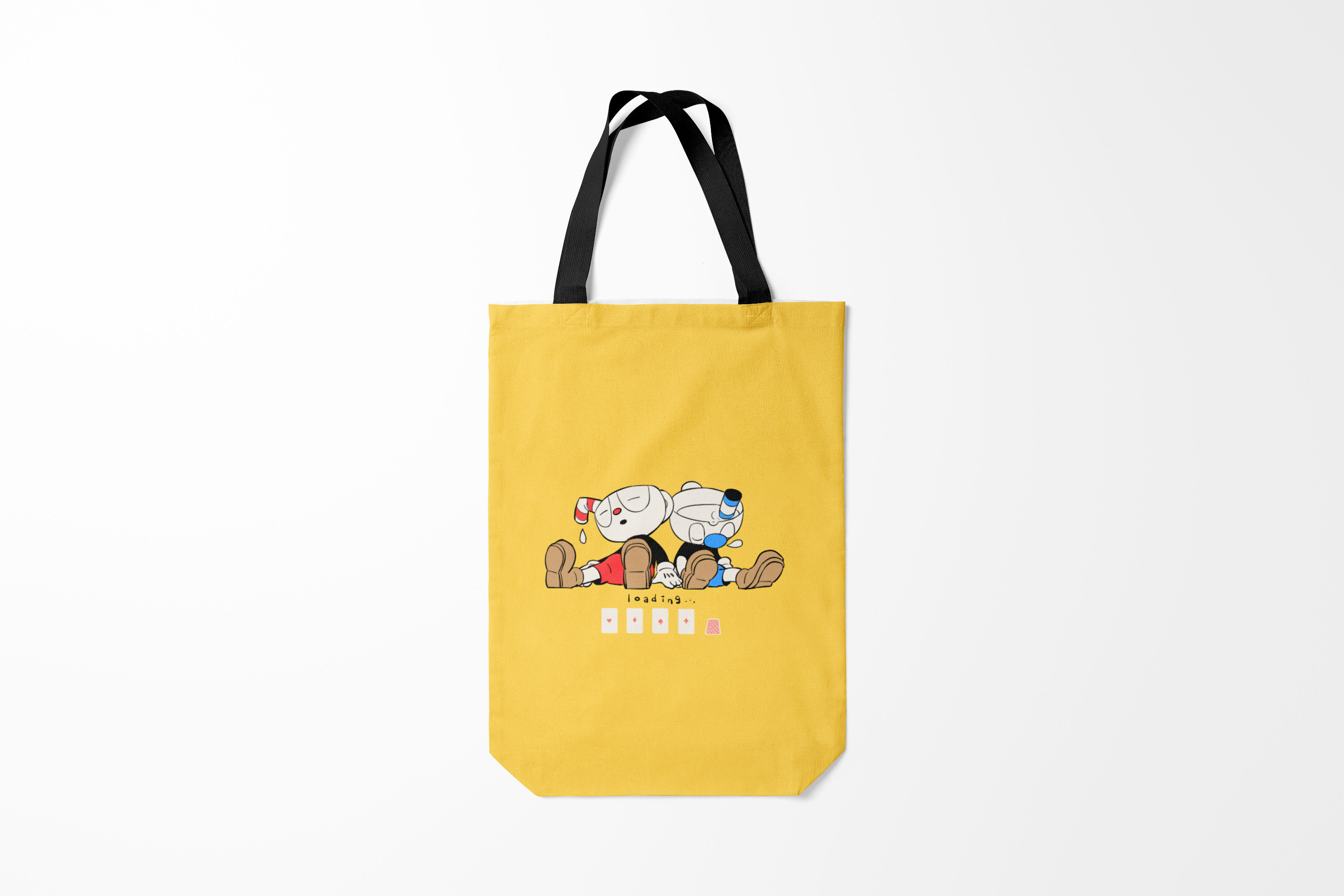 

Сумка шoппер унисекс Burnettie Cuphead Loading Cup,, Cuphead Loading Cup