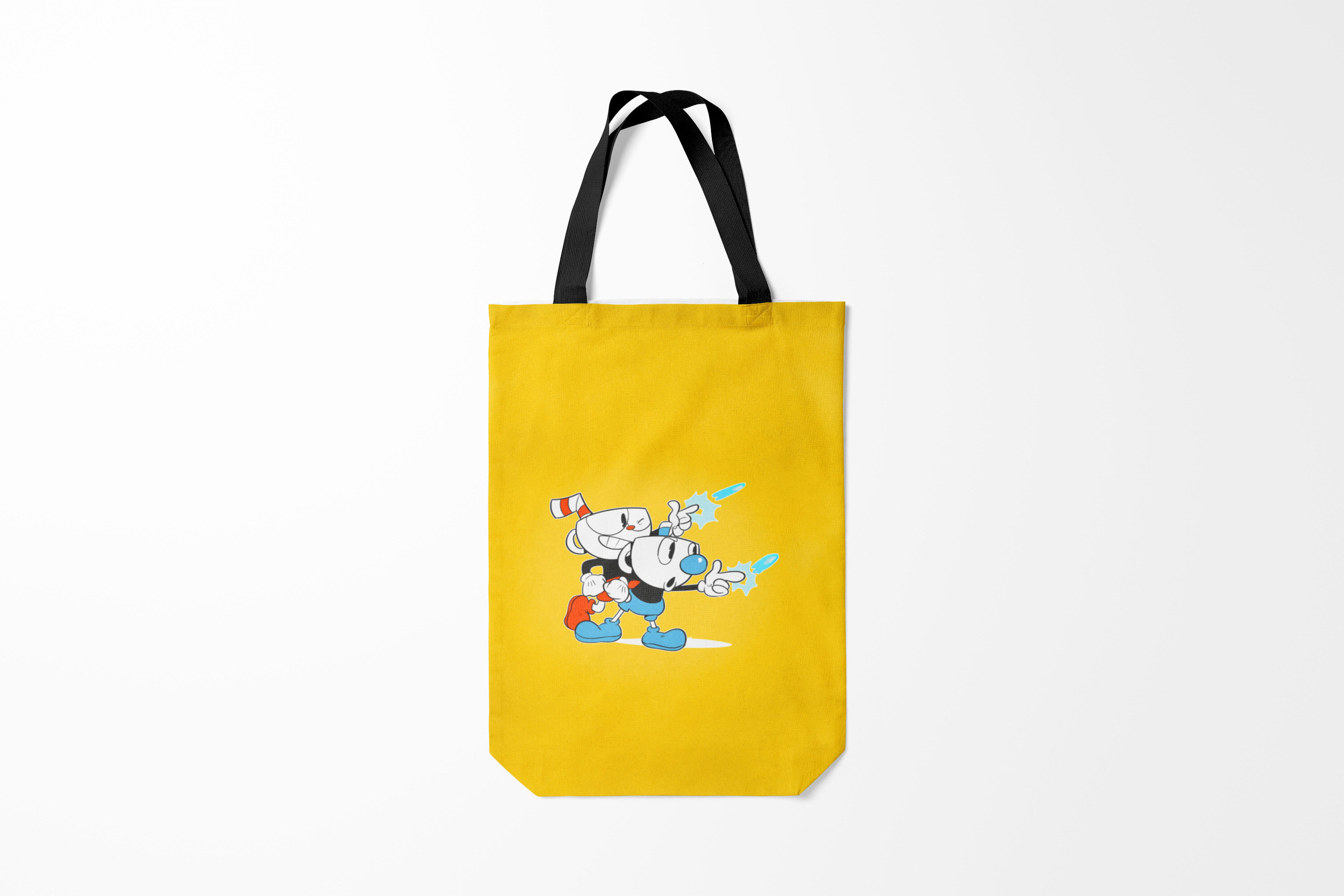 

Сумка шoппер унисекс Burnettie Cuphead Cupower,, Cuphead Cupower