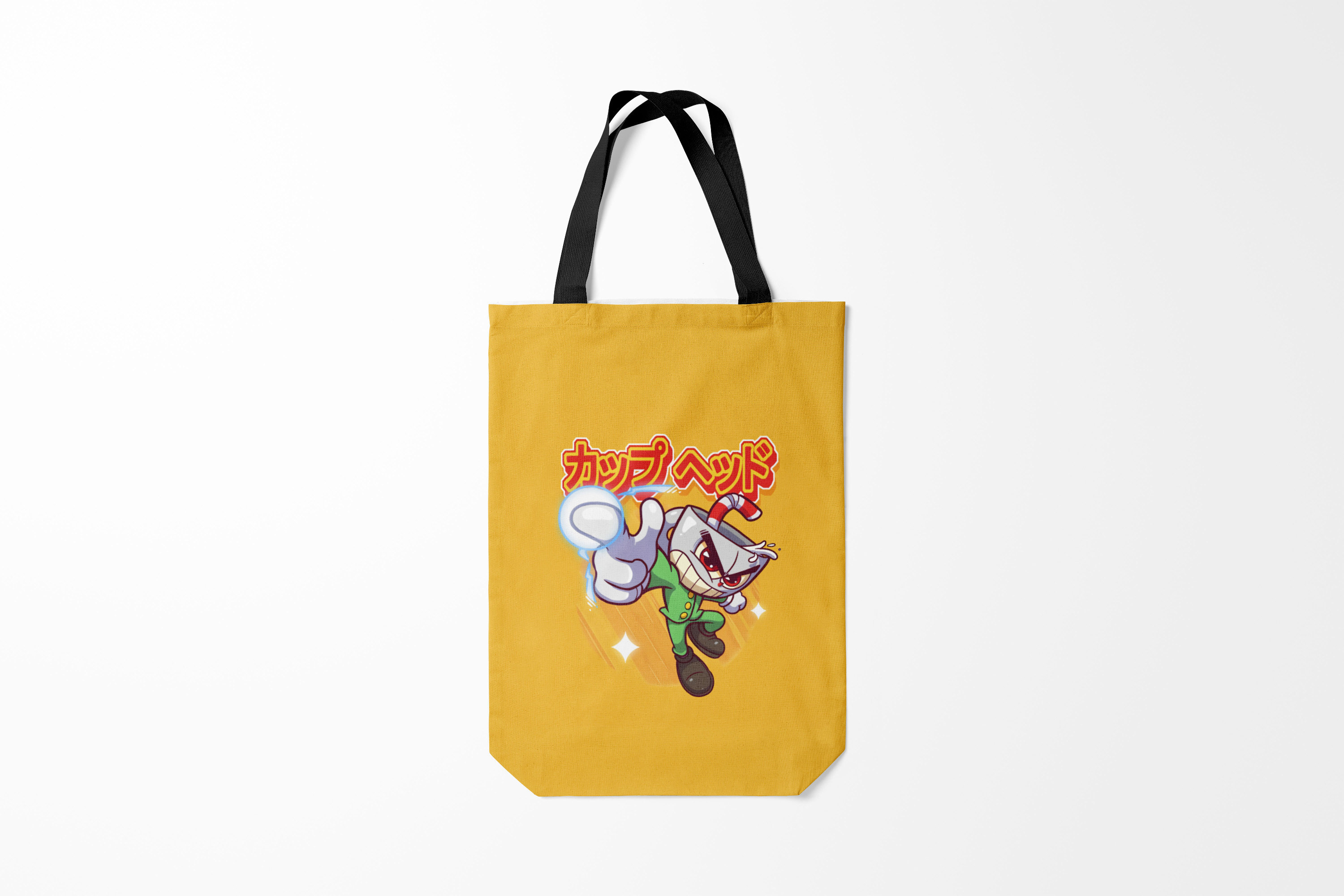 

Сумка шoппер унисекс Burnettie Cuphead Anime Cup,, Cuphead Anime Cup