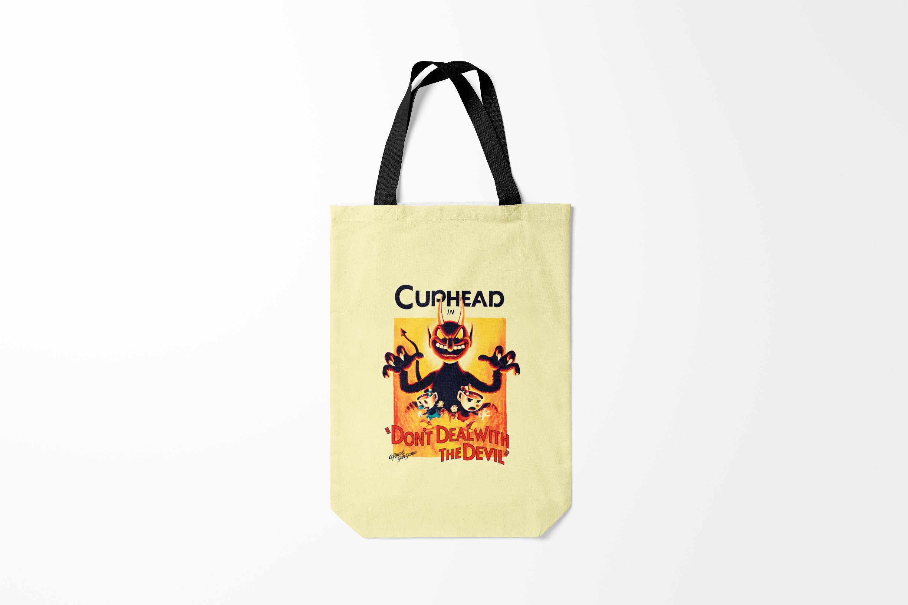 

Сумка шoппер унисекс Burnettie Cuphead,, Cuphead