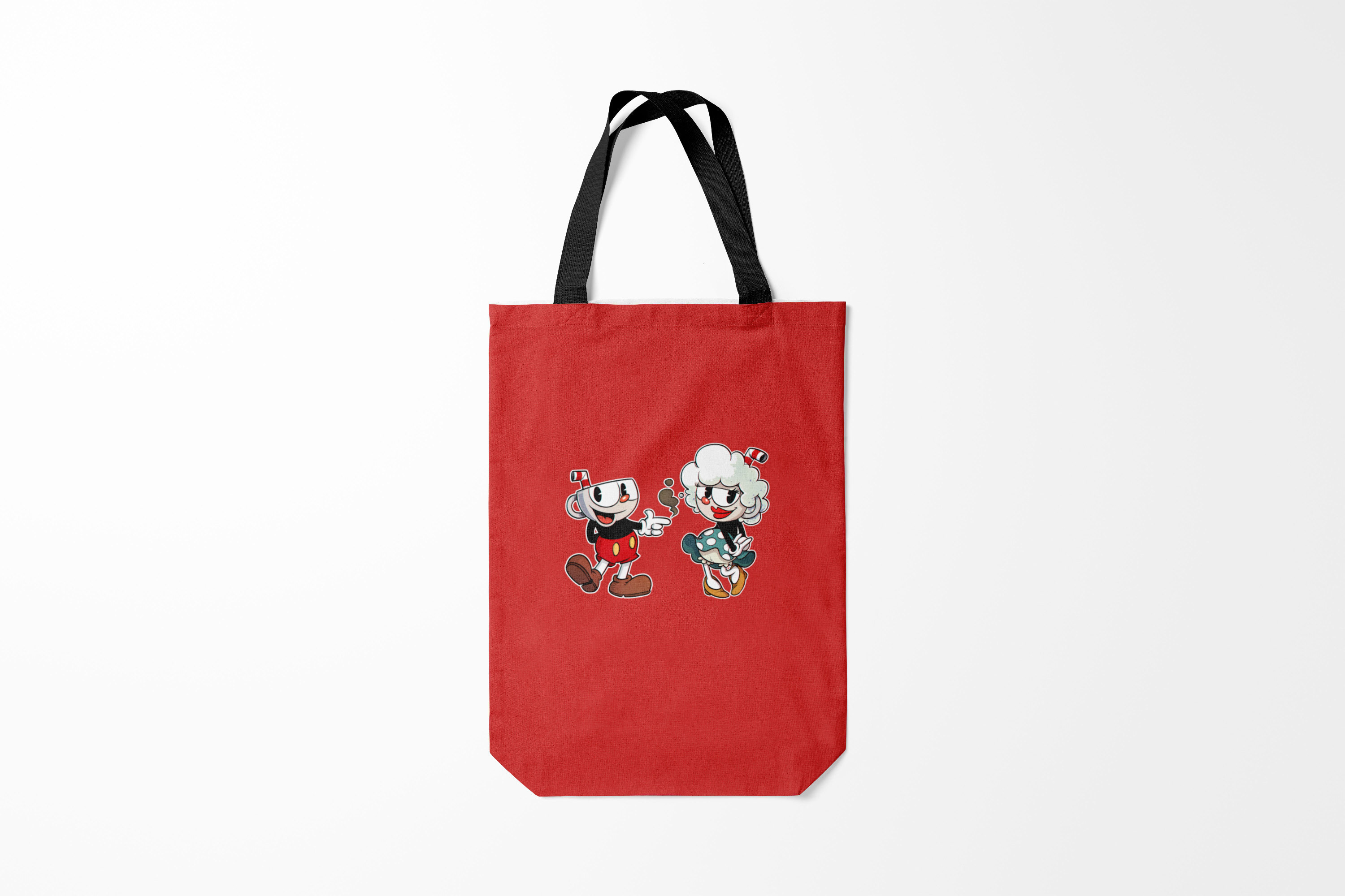 

Сумка шoппер унисекс Burnettie Cuphead,, Cuphead