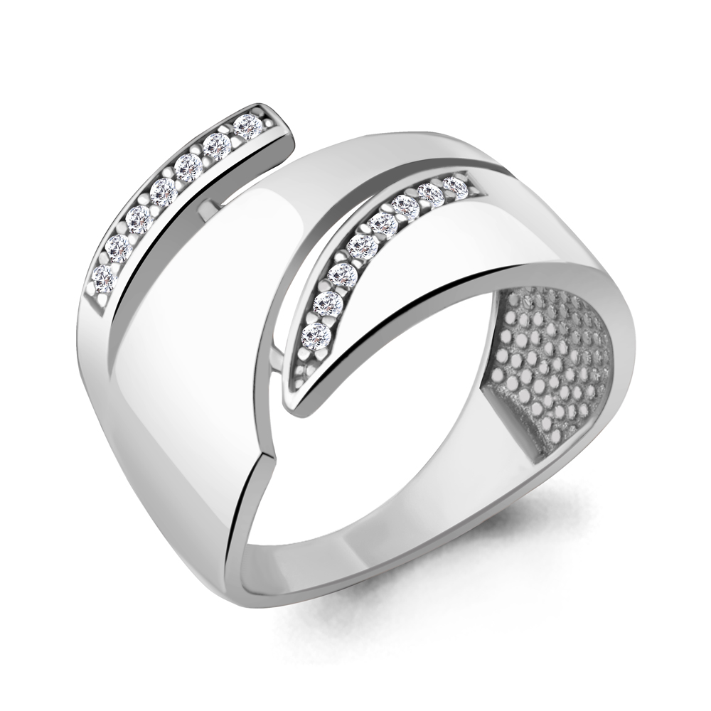 

Кольцо из серебра р.  AQUAMARINE 67840А_925_р, 67840А_925_р