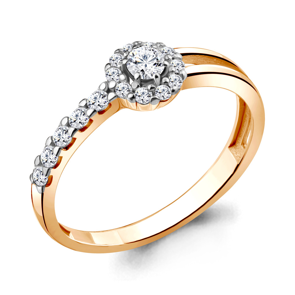 

Кольцо из серебра р. 15,5 AQUAMARINE 68812А_925_з, 68812А_925_з