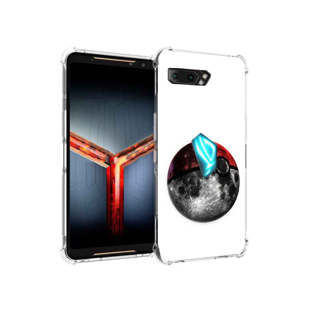 

Чехол MyPads Tocco для Asus ROG Phone 2 планета покебол, Прозрачный, Tocco