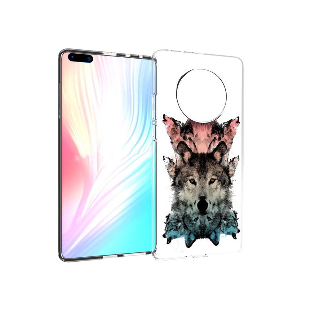 

Чехол MyPads Tocco для Huawei Mate 40 Pro стая, Прозрачный, Tocco