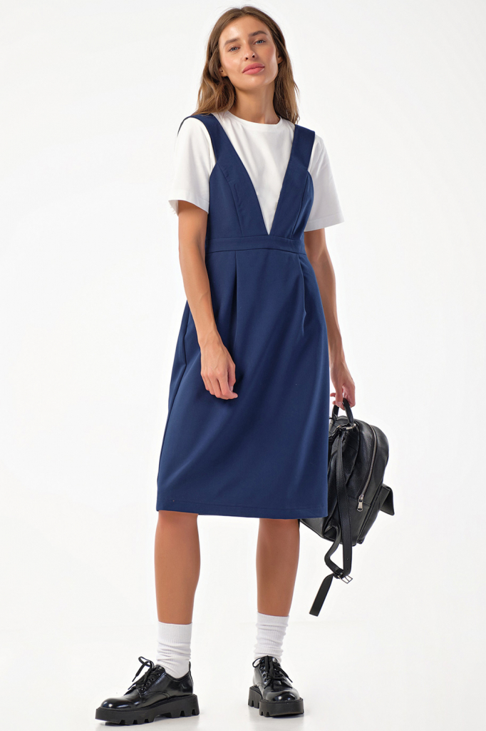 

Сарафан женский FLY 8156-08 синий 40 RU, 8156-08