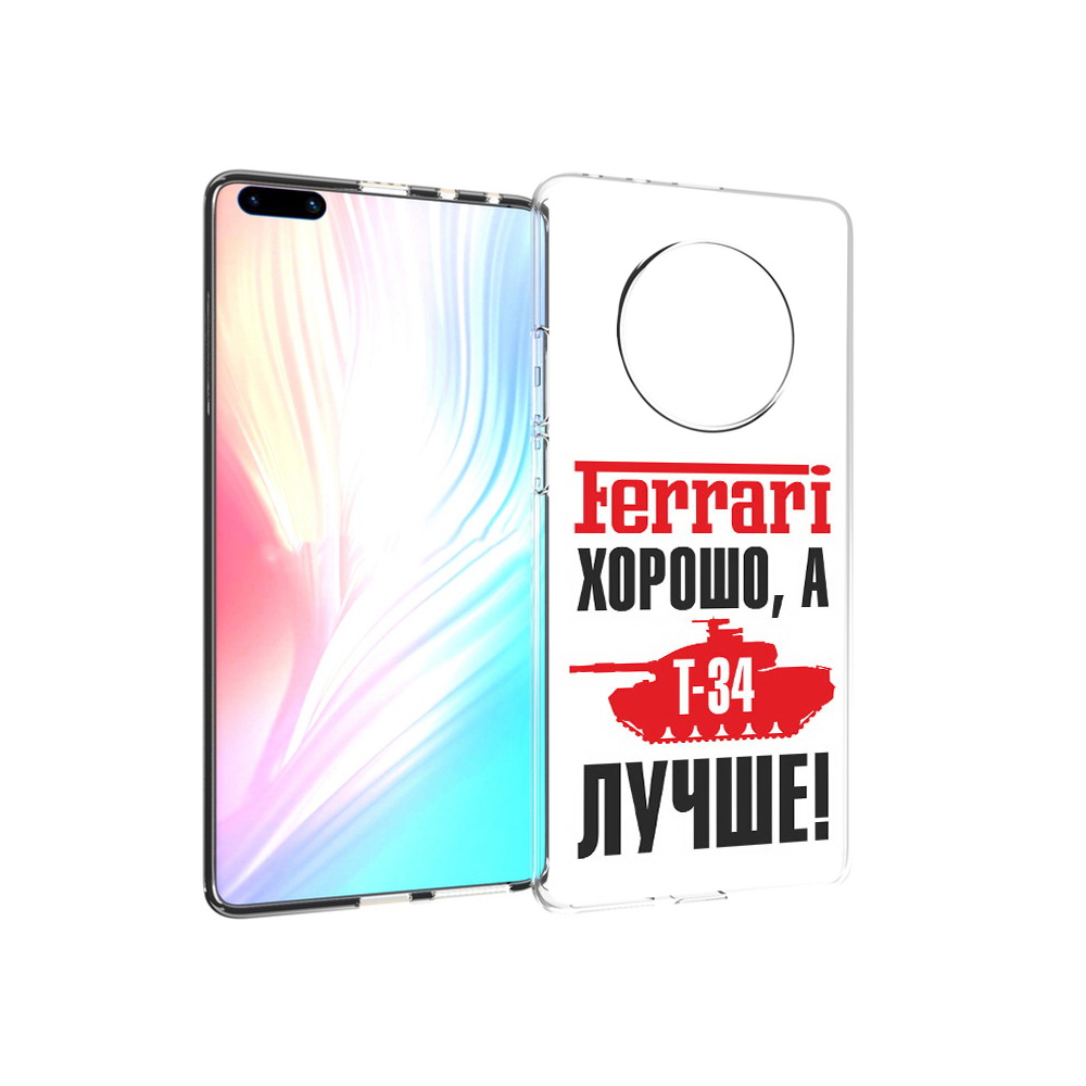 

Чехол MyPads Tocco для Huawei Mate 40 Pro т 34 лучше, Прозрачный, Tocco