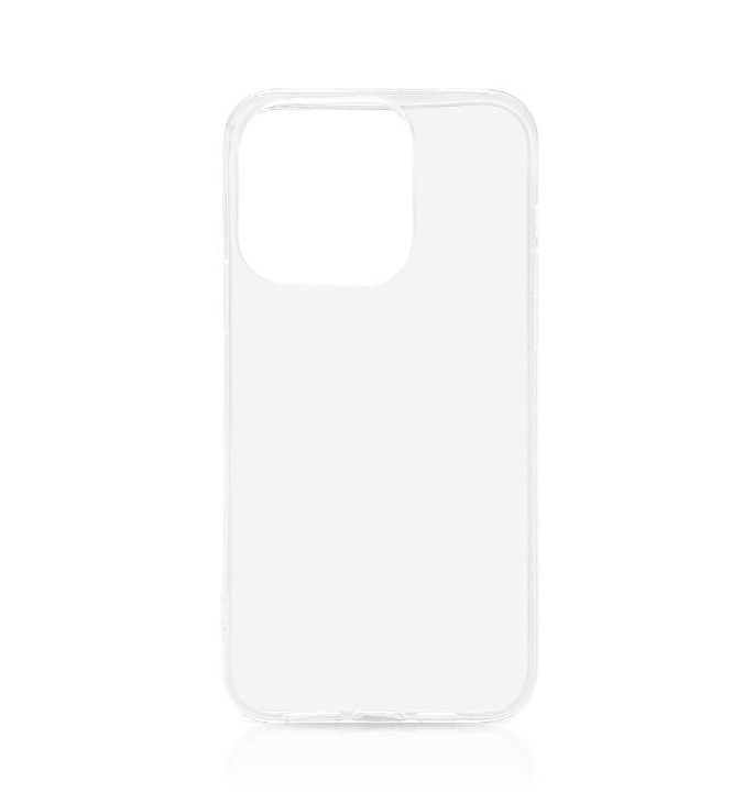 

Чехол (клип-кейс) DF iCase-28, для Apple iPhone 14 Pro, прозрачный