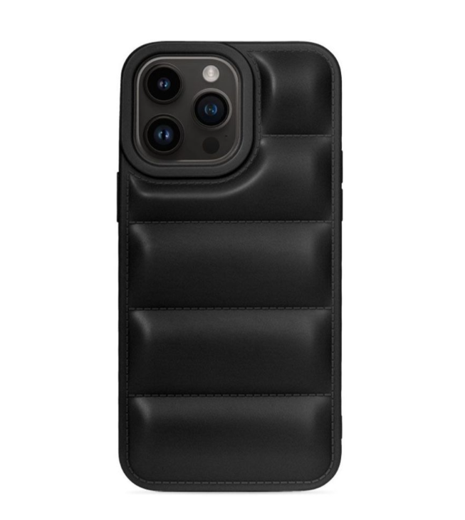 

Чехол (клип-кейс) DF iJacket-03, для Apple iPhone 14 Pro, черный [df ijacket-03 (black)]