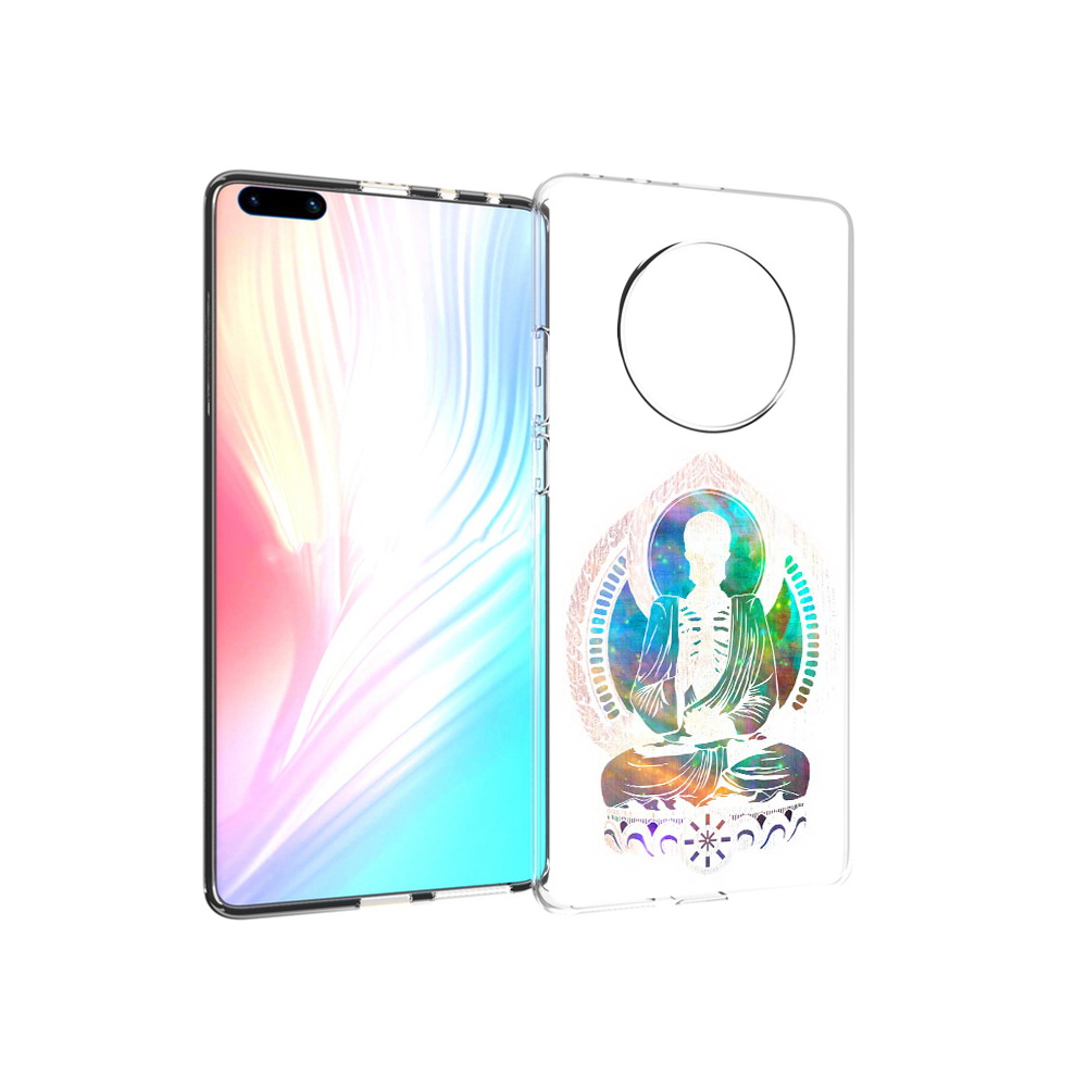 Чехол MyPads Tocco для Huawei Mate 40 Pro умный скелет