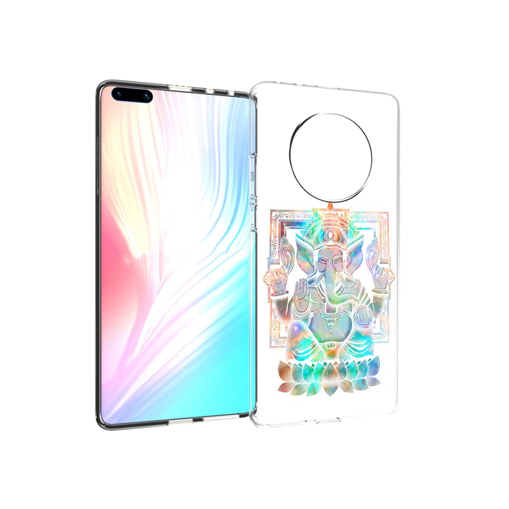 

Чехол MyPads Tocco для Huawei Mate 40 Pro умный слон, Прозрачный, Tocco