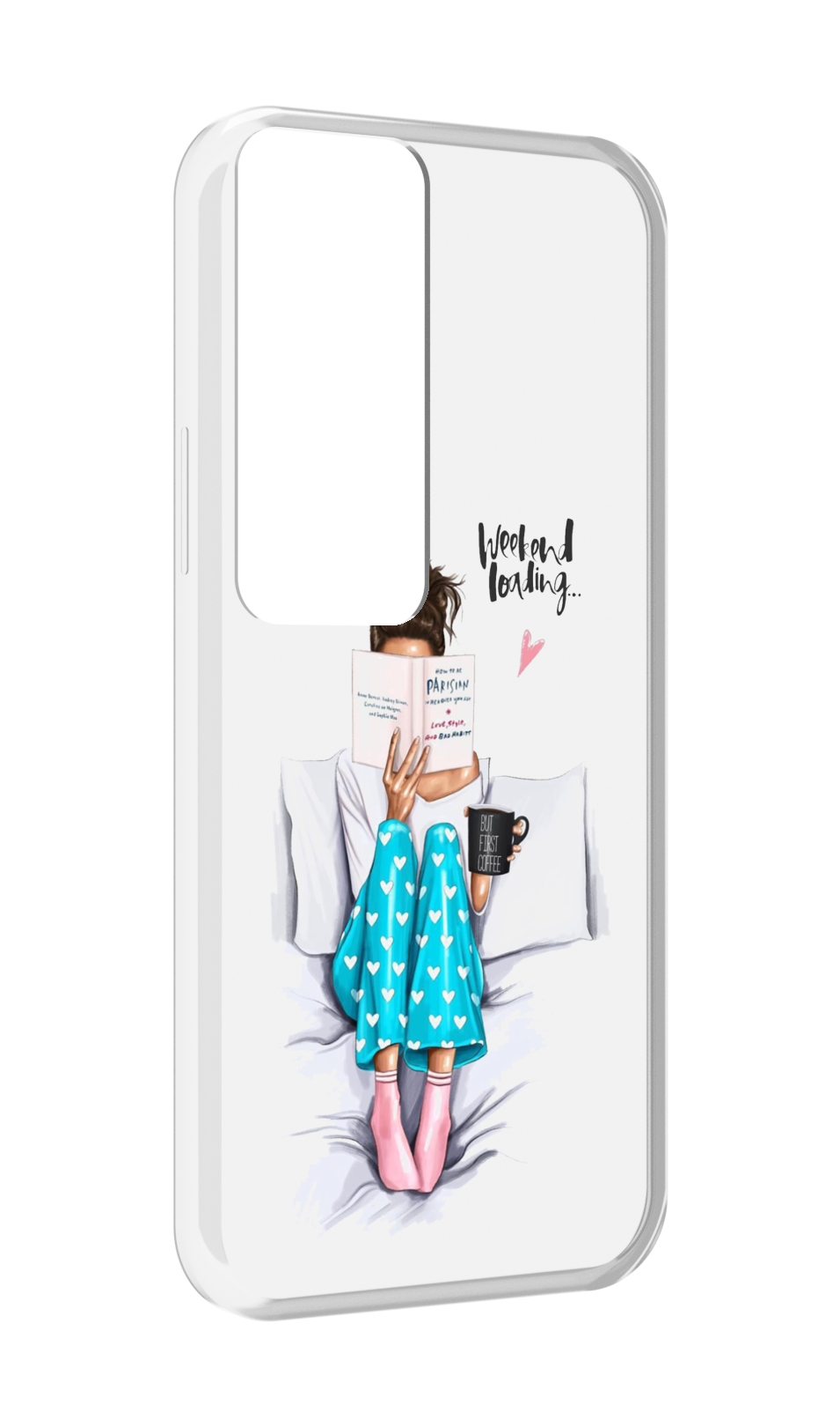 

Чехол MyPads Weekend-loading для Tecno Pova Neo 2, Прозрачный, Tocco