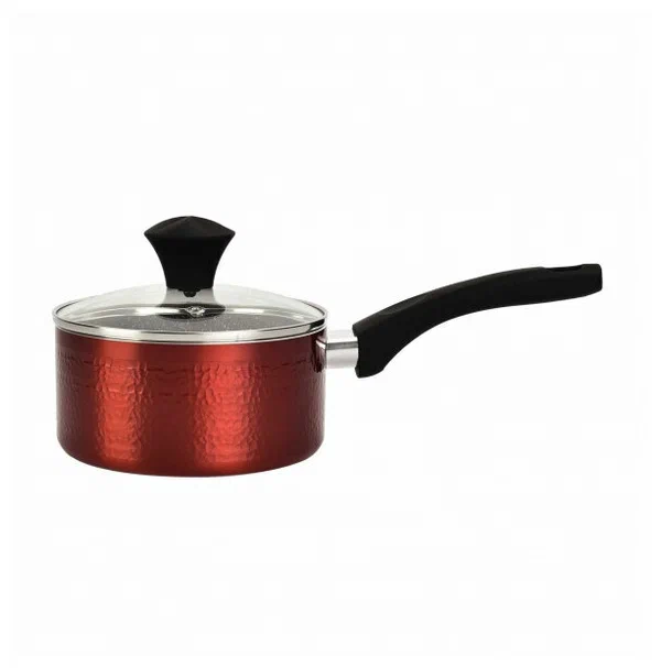 Ковш Vitesse Carmina VS-4253, 1.5л, с крышкой, красный