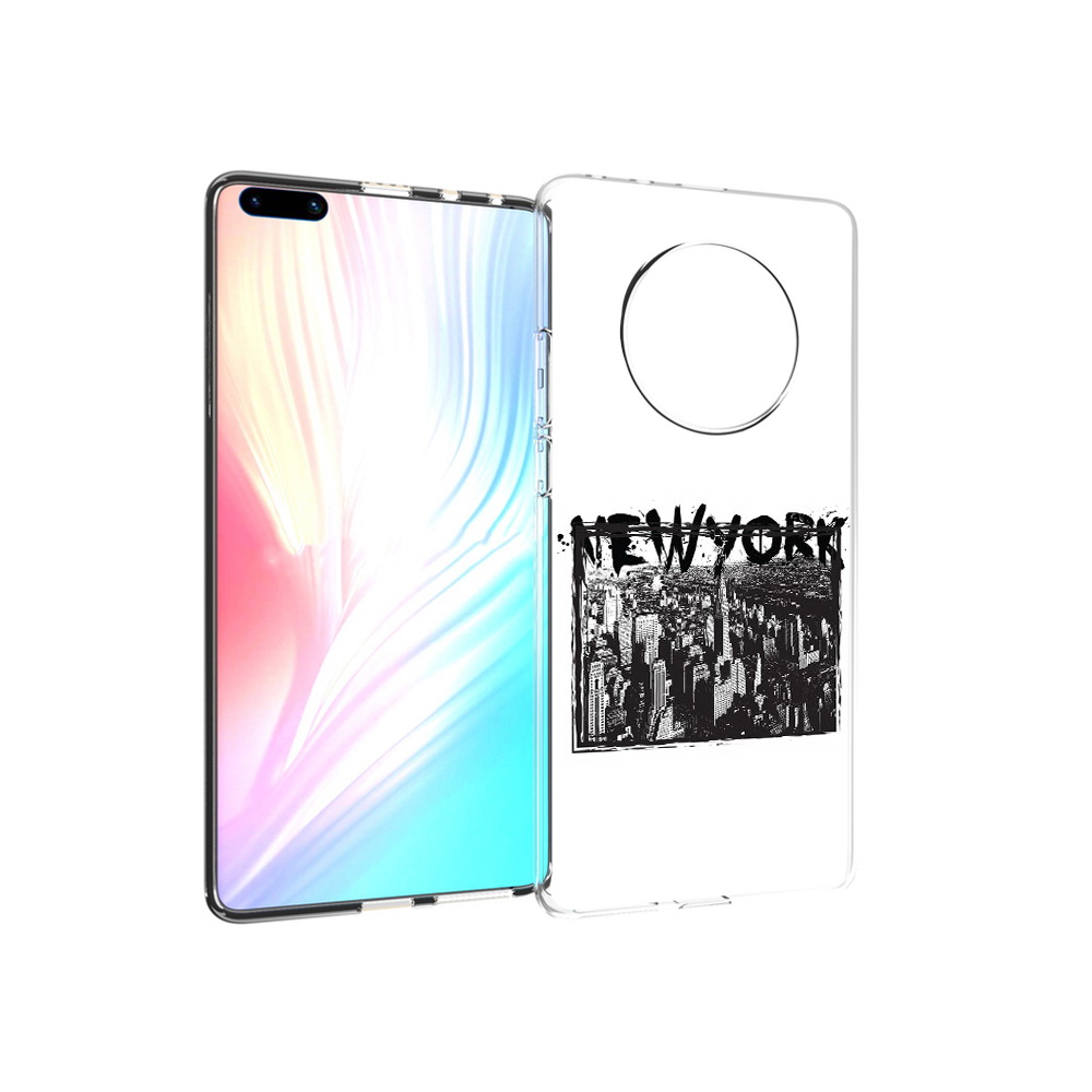 

Чехол MyPads Tocco для Huawei Mate 40 Pro че, Прозрачный, Tocco