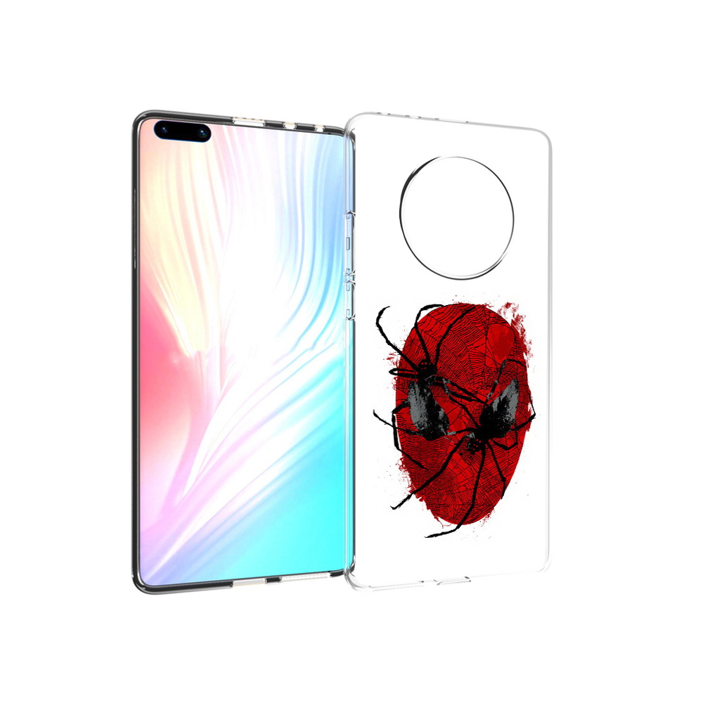 

Чехол MyPads Tocco для Huawei Mate 40 Pro человек паук, Прозрачный, Tocco