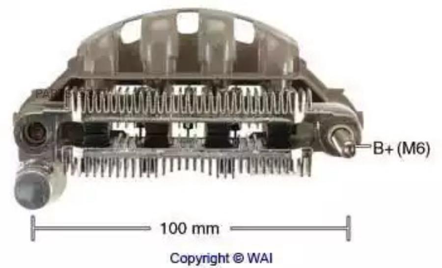 

Transpo Выпрямитель Mitsubishi WAI арт. imr10050