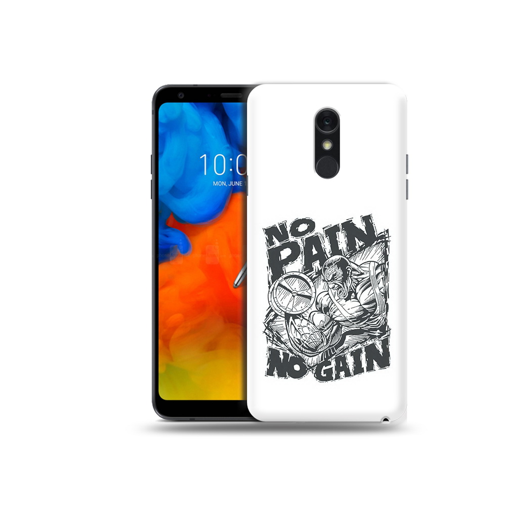 

Чехол MyPads Tocco для LG Q Stylus бодибилдинг тяжелая работа, Прозрачный, Tocco