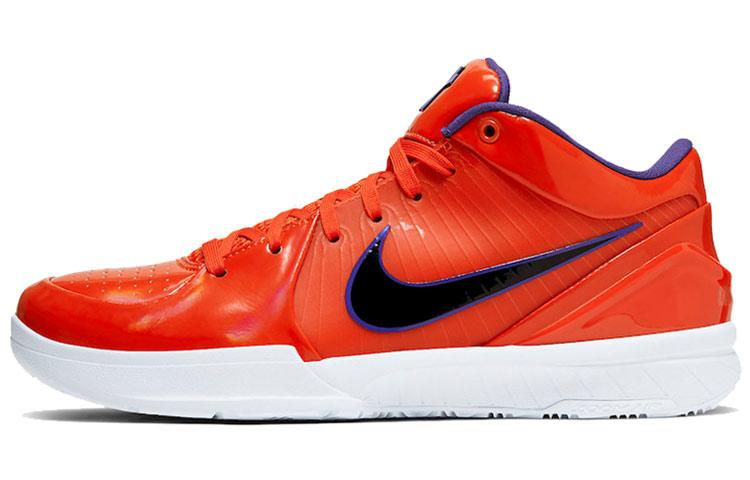 

Кроссовки унисекс Nike UNDEFEATED x Nike Zoom Kobe 4 оранжевые 46 EU, Оранжевый, UNDEFEATED x Nike Zoom Kobe 4