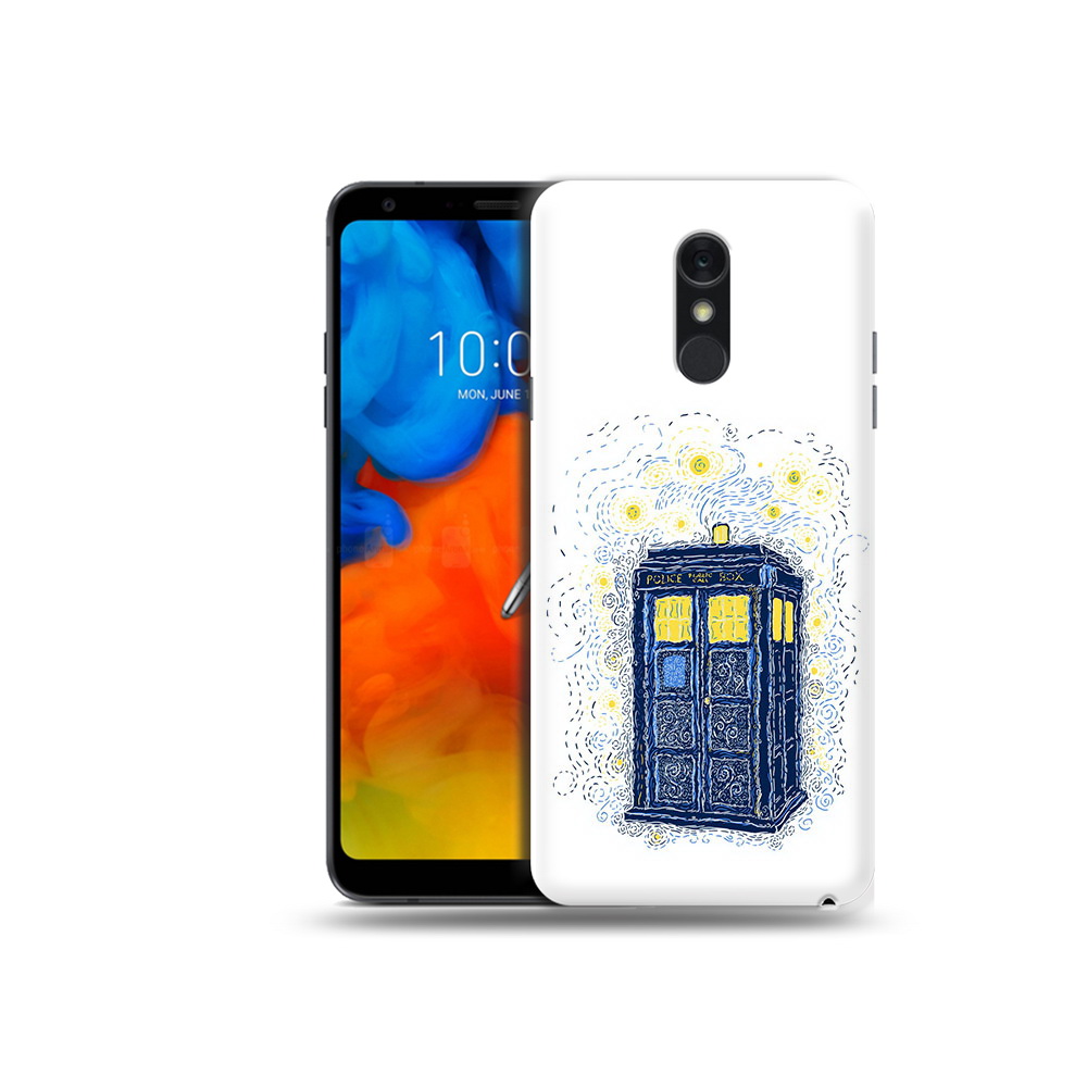 

Чехол MyPads Tocco для LG Q Stylus будка рисунок, Прозрачный, Tocco