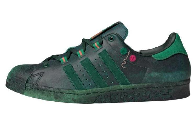 

Кеды унисекс Adidas x Superstar 80s зеленые 40 EU, Зеленый, x Superstar 80s