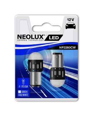 Лампа Led 6000k P215w 12v 12w Блистер 2шт Neolux арт NP2260CW-02B 1921₽