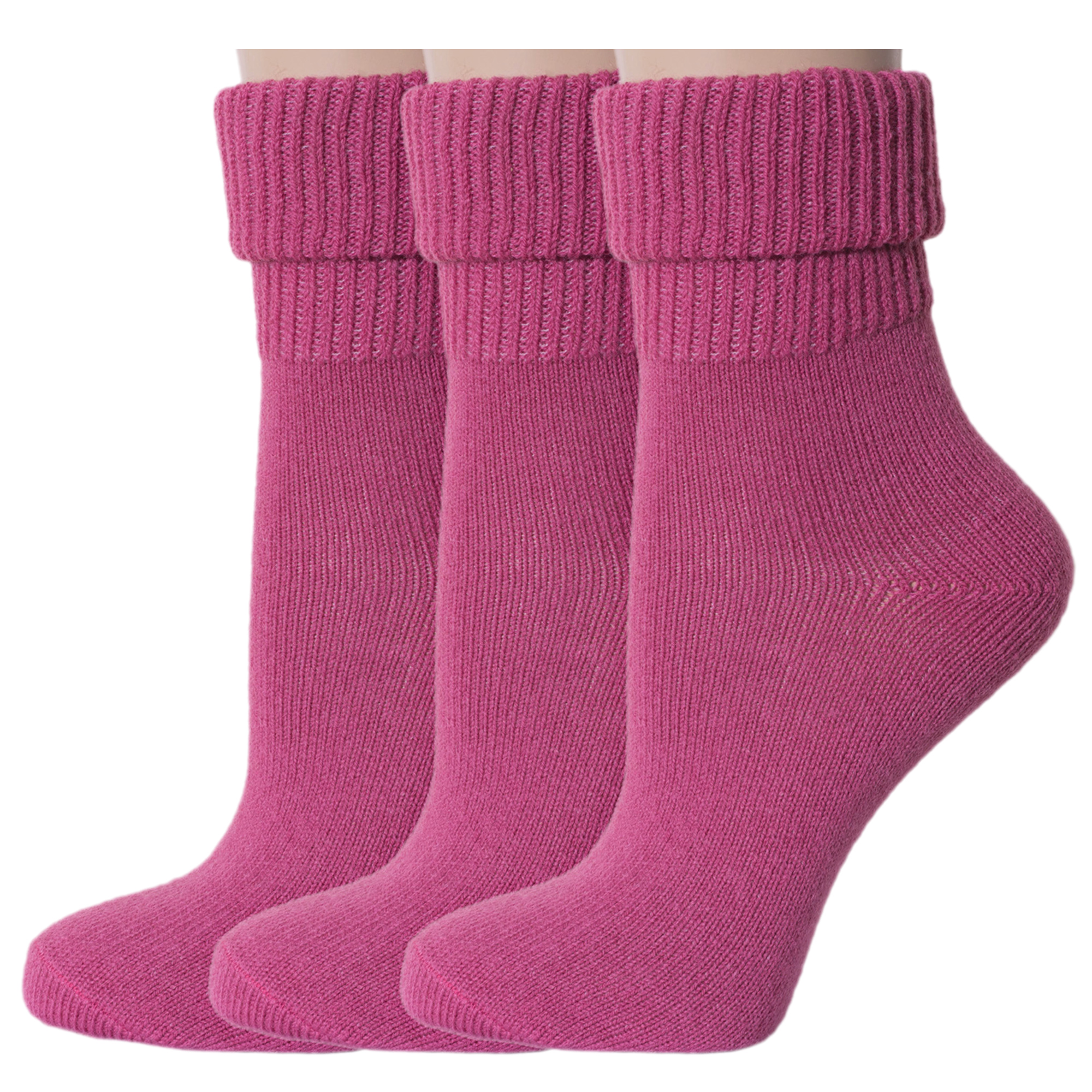 

Комплект носков женских Rusocks 3-Ж-195 розовых 23-25, 3-Ж-195