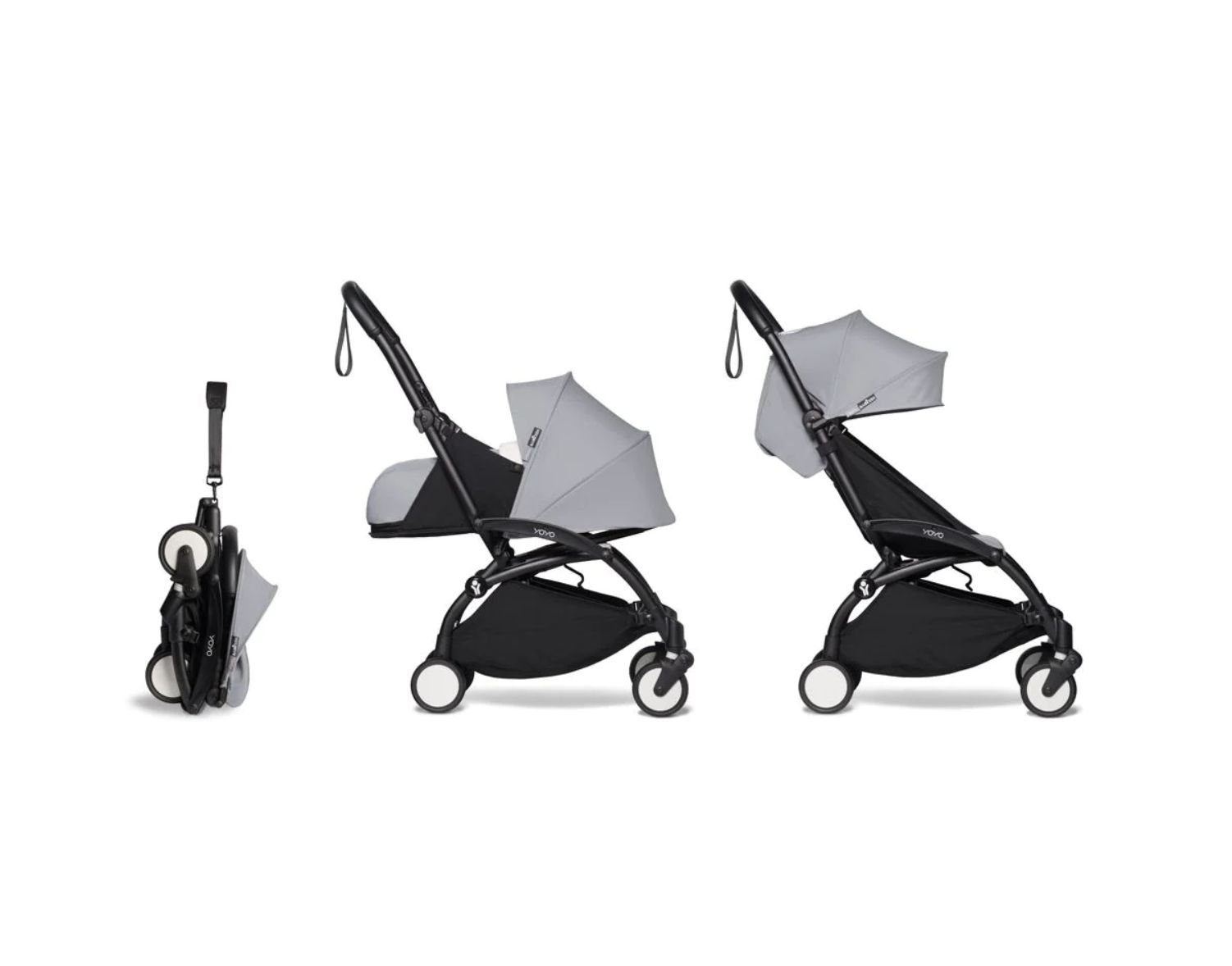

Коляска 2в1 Babyzen YOYO2 c мягкой люлькой New Born Pack Black Stone, YOYO2