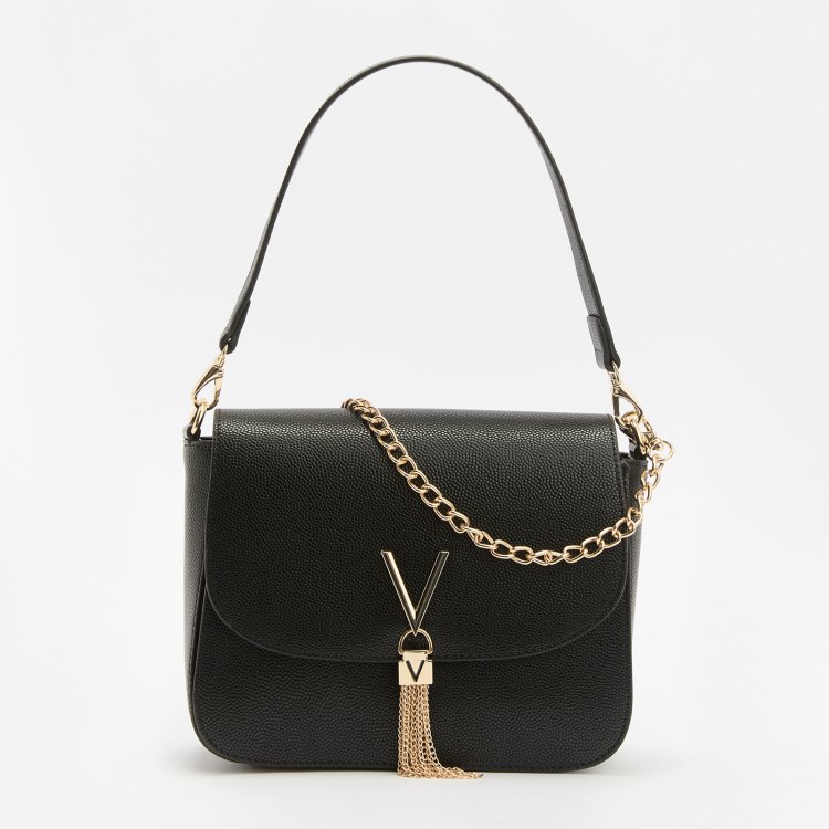 

Сумка женская Valentino VBS1R404G черная, Черный, VBS1R404G