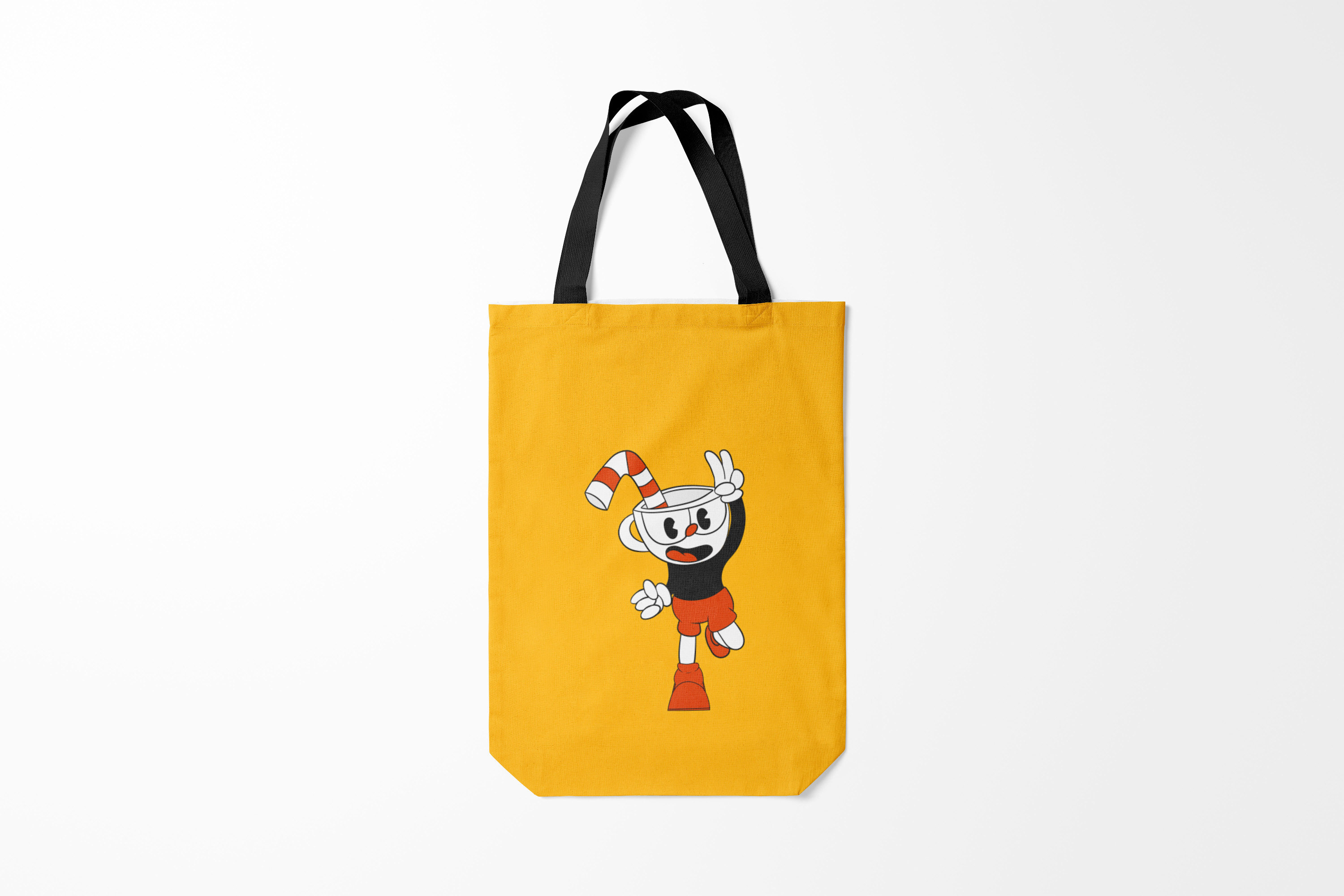 

Сумка шoппер унисекс Burnettie Cuphead,, Cuphead