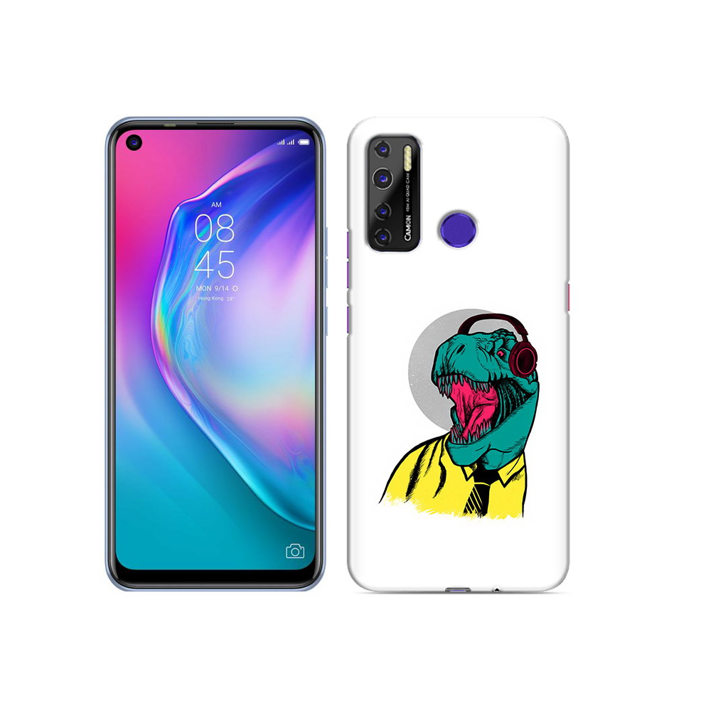 

Чехол MyPads Tocco для Tecno Camon 15 дино, Прозрачный, Tocco
